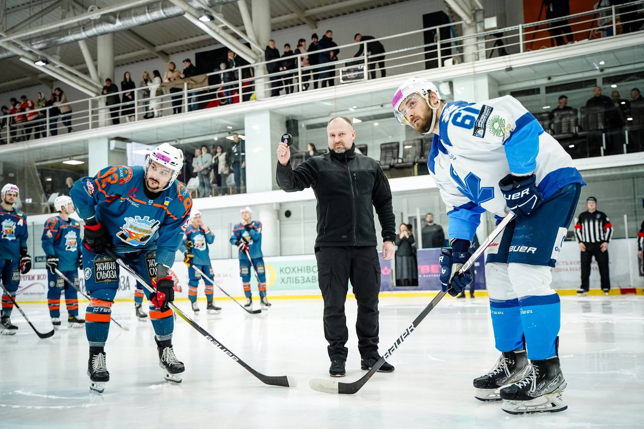 Філіп Пронін відвідав гру чемпіонату України з хокею, який приймає Полтавщина