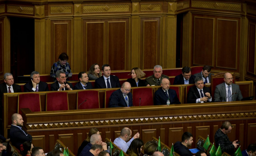 Верховна Рада призначила новий склад Кабінету Міністрів України   
