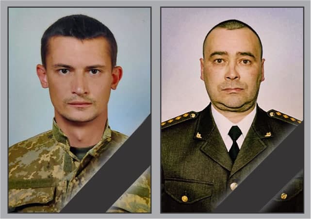 Із загиблими воїнами В’ячеславом Олексієнком і Олександром Войтенком попрощаються 18 лютого у Кременчуці