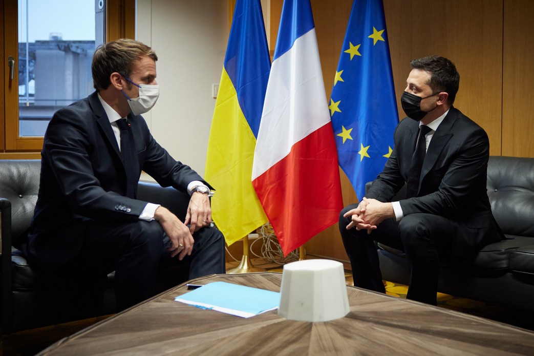 Глава держави провів зустріч з Президентом Франції