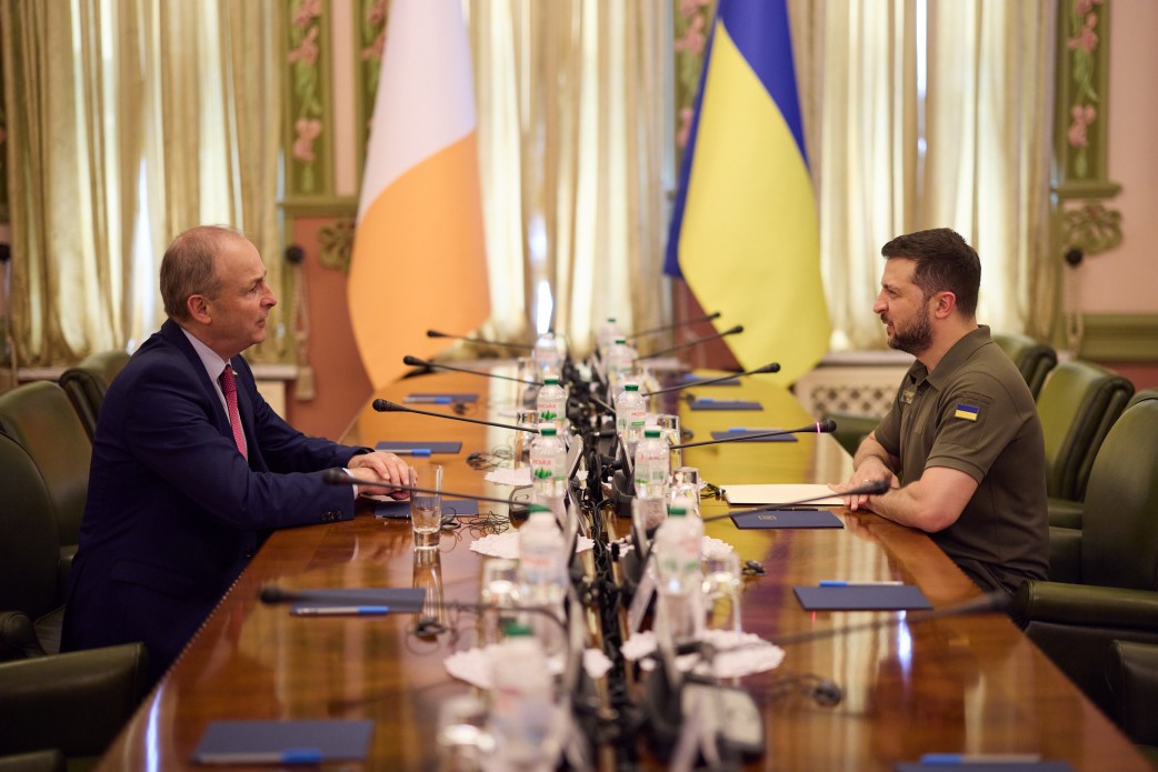 Президент України зустрівся з Прем’єр-міністром Ірландії, візит якого до нашої держави став першим за роки незалежності