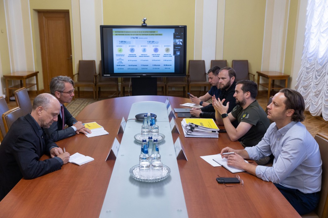 Кирило Тимошенко обговорив з Послом Швеції реалізацію плану швидкого відновлення