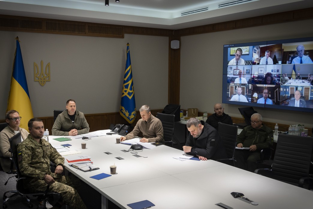 Андрій Єрмак обговорив з членами комітету з розвідки Палати представників США подальшу підтримку України у війні з РФ