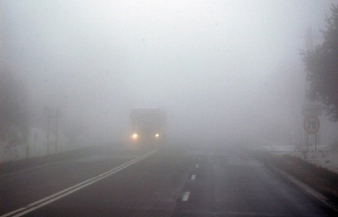 Через туман на Полтавщині оголосили штормове попередження