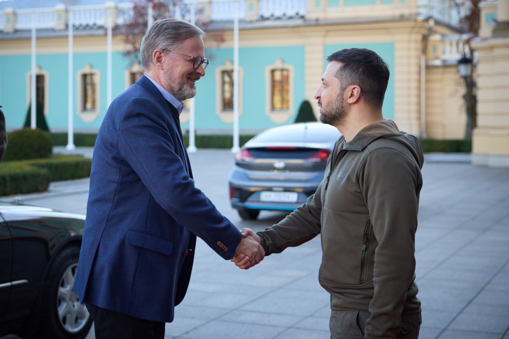 Президент України зустрівся з Прем’єр-міністром Чехії у Києві