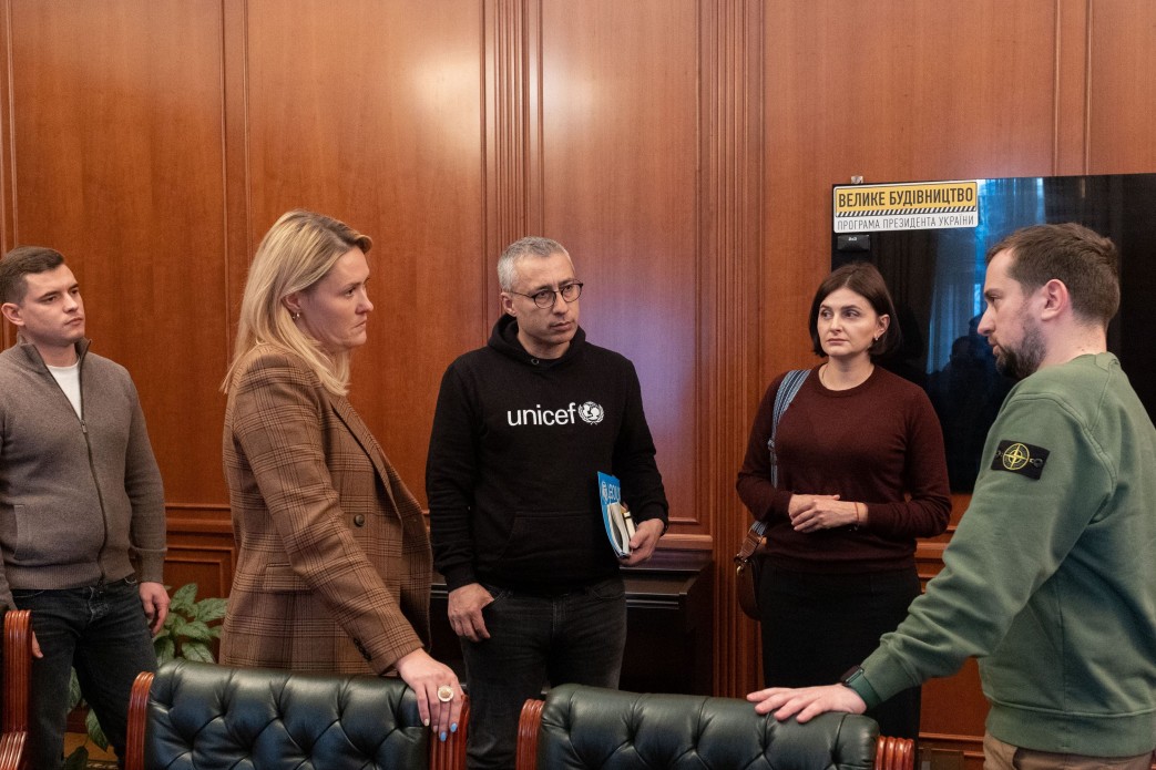 Кирило Тимошенко обговорив з головою Представництва ЮНІСЕФ нагальні питання підтримки українців під час війни
