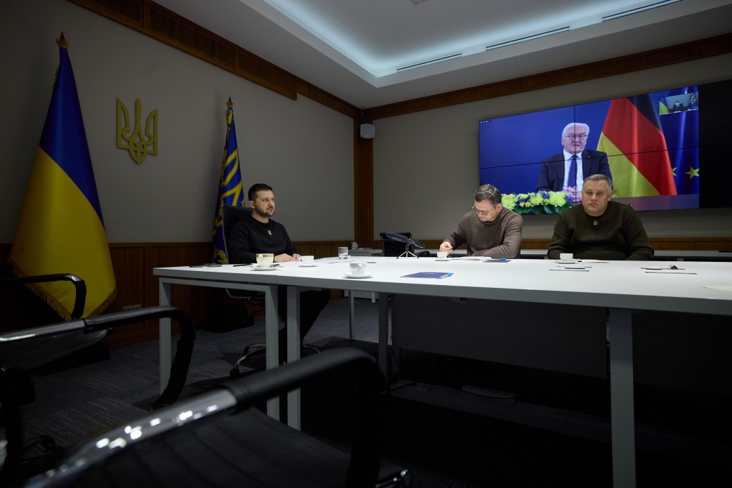 Президент України провів розмову з Федеральним президентом Німеччини 