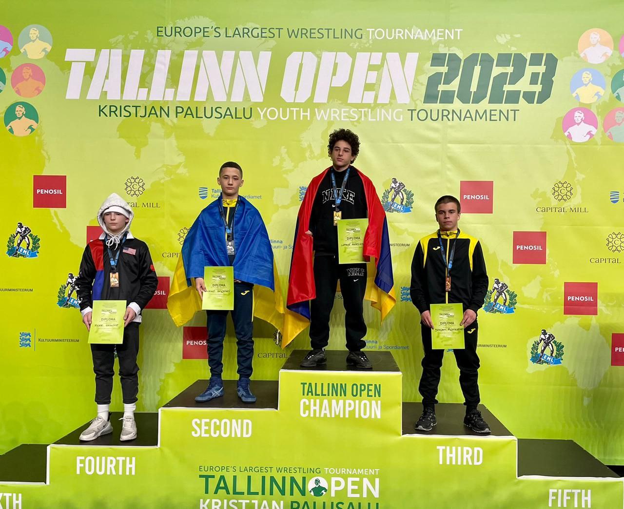 Юні спортсмени з Полтавщини показали високі результати на міжнародних змаганнях із боротьби