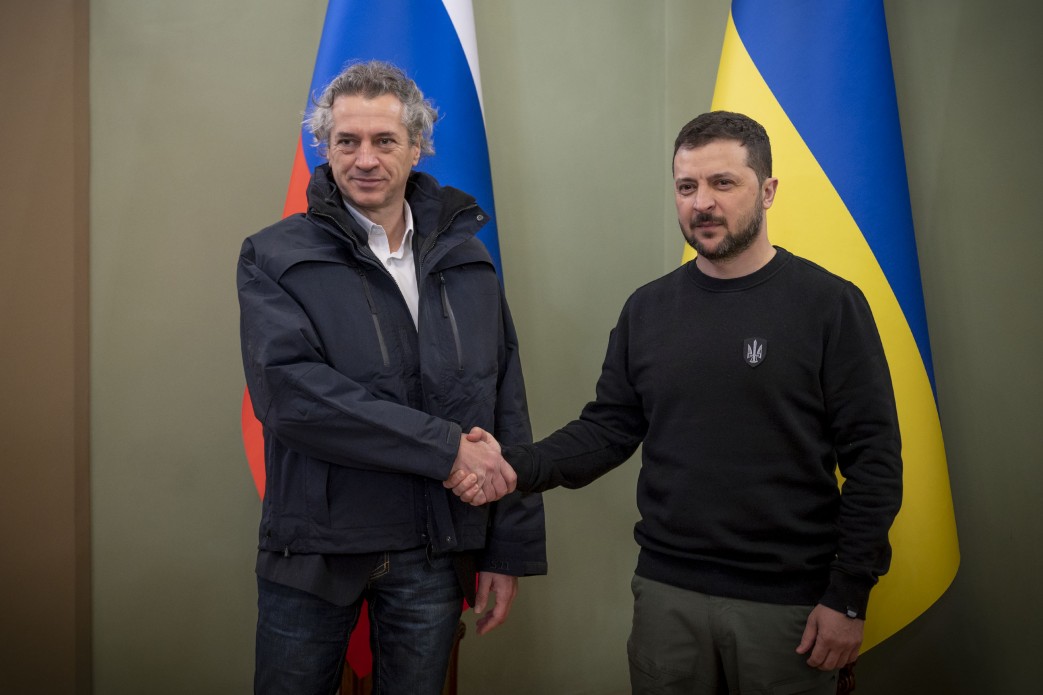 Президент України провів зустріч із Прем’єр-міністром Словенії