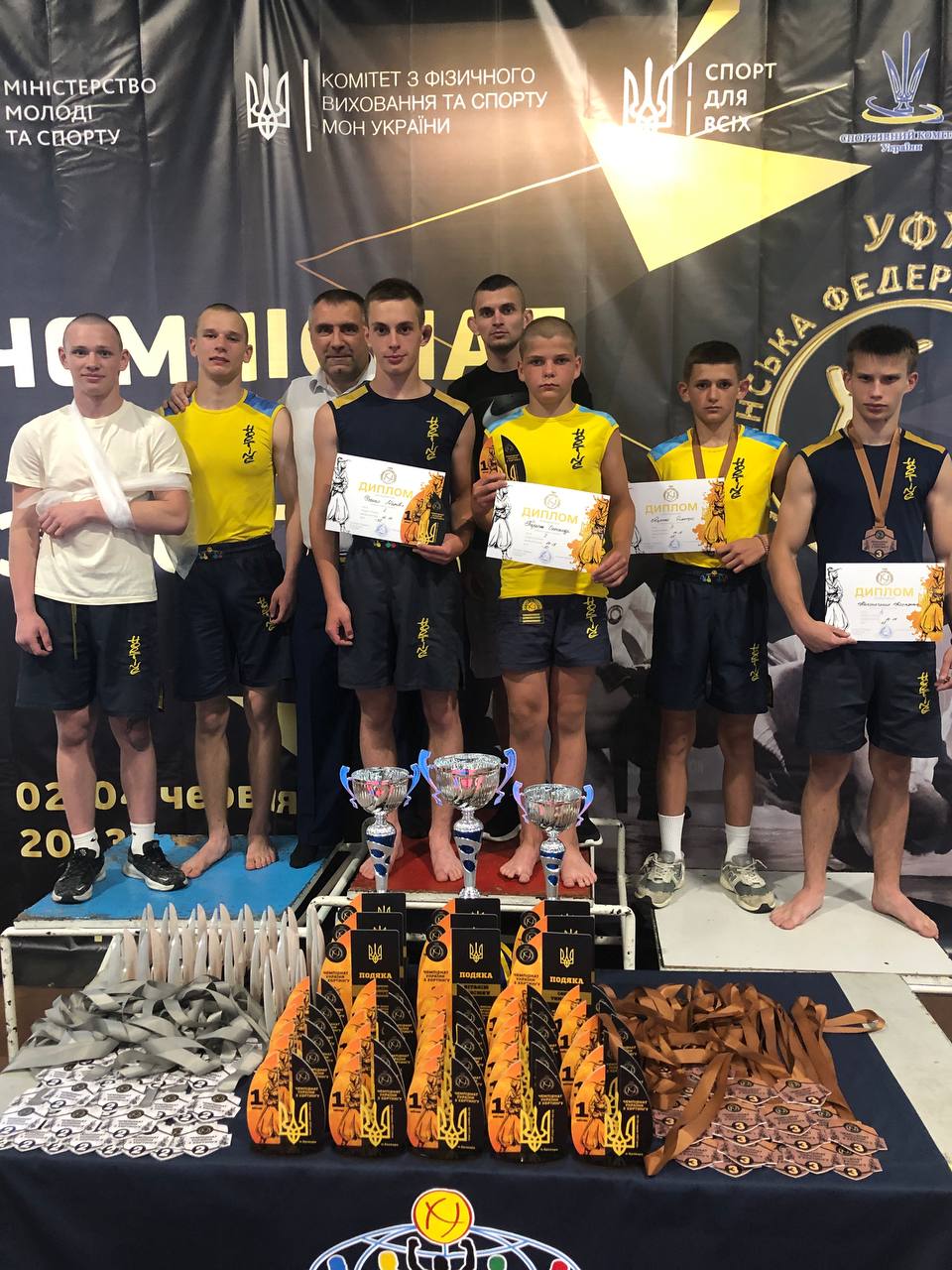 Спортсмени з Полтавщини здобули 14 медалей на чемпіонаті України з хортингу