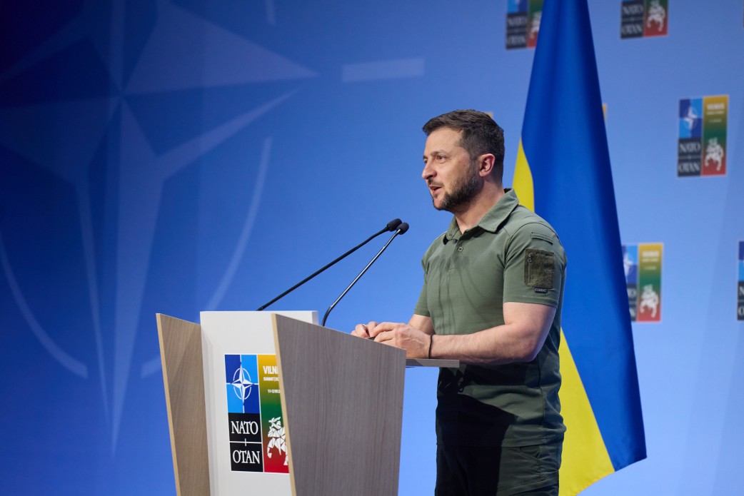 Є однозначність у тому, що Україна буде в НАТО – Володимир Зеленський