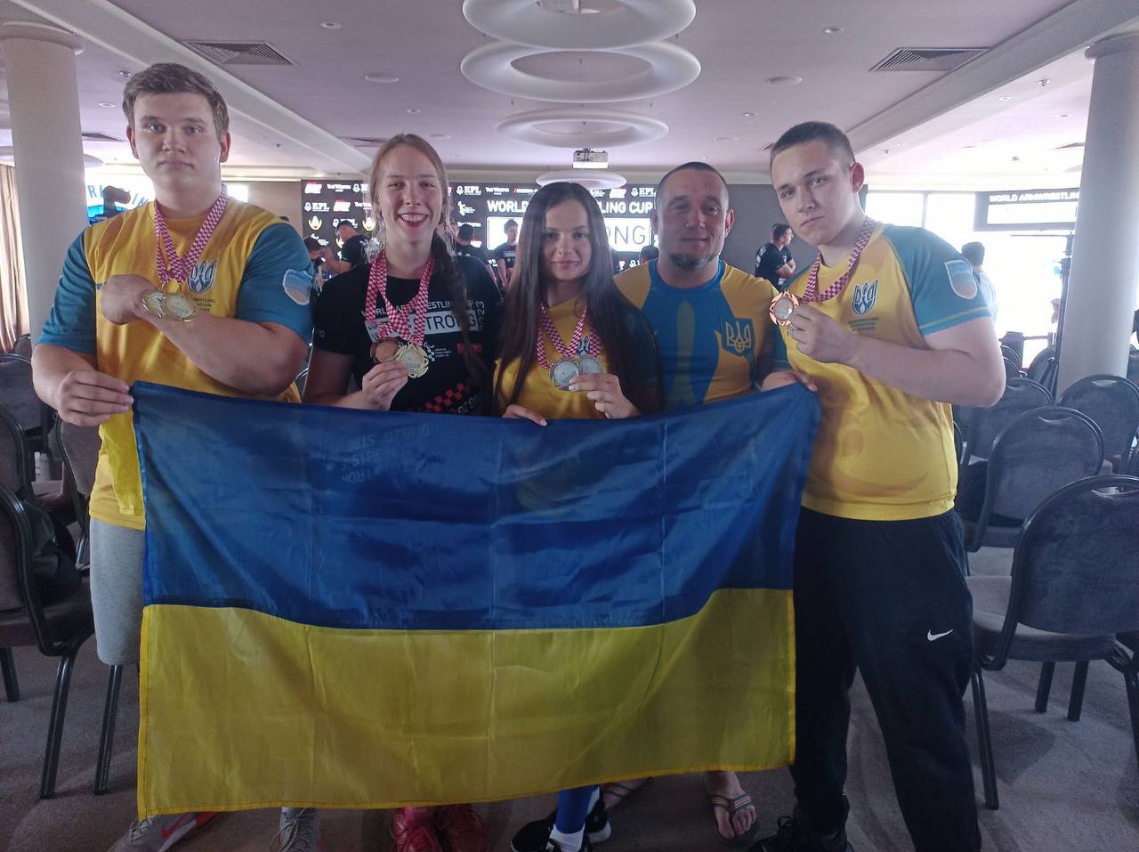 Спортсмени з Полтавщини вибороли призові місця на міжнародних змаганнях з армреслінгу