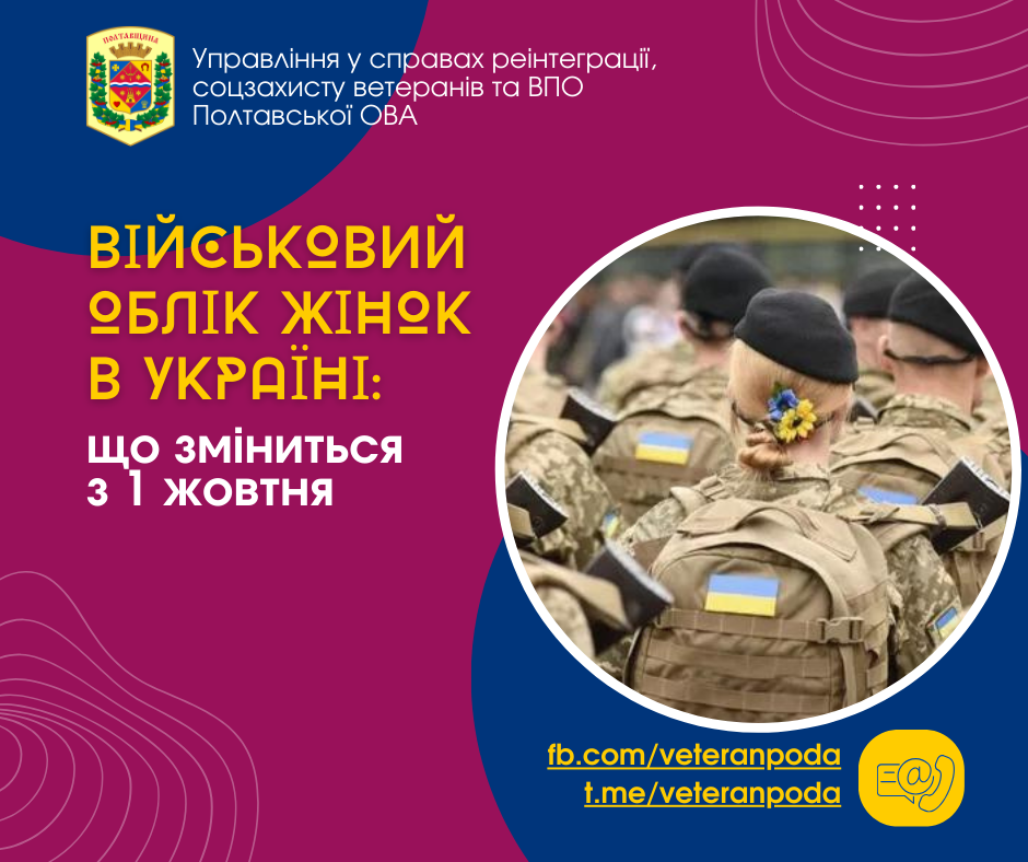Військовий облік жінок в України