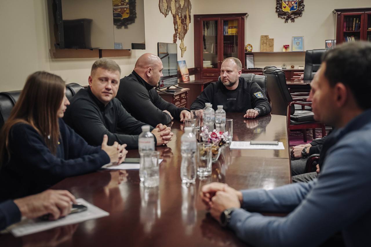 Полтавщину відвідали начальники Рівненської та Дніпропетровської ОВА і президент Національного олімпійського комітету України
