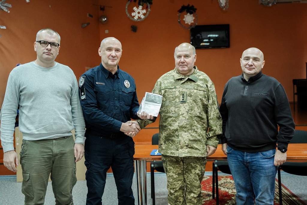 Антон Чубенко відвідав Полтавський ліцей з посиленою військово-фізичною підготовкою імені Віталія Грицаєнка