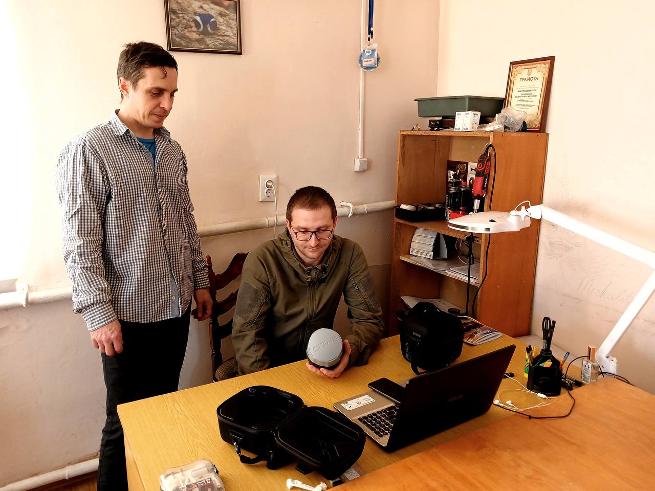 Заповідник «Більськ» отримав допомогу від команди Ukraine Art Aid Center