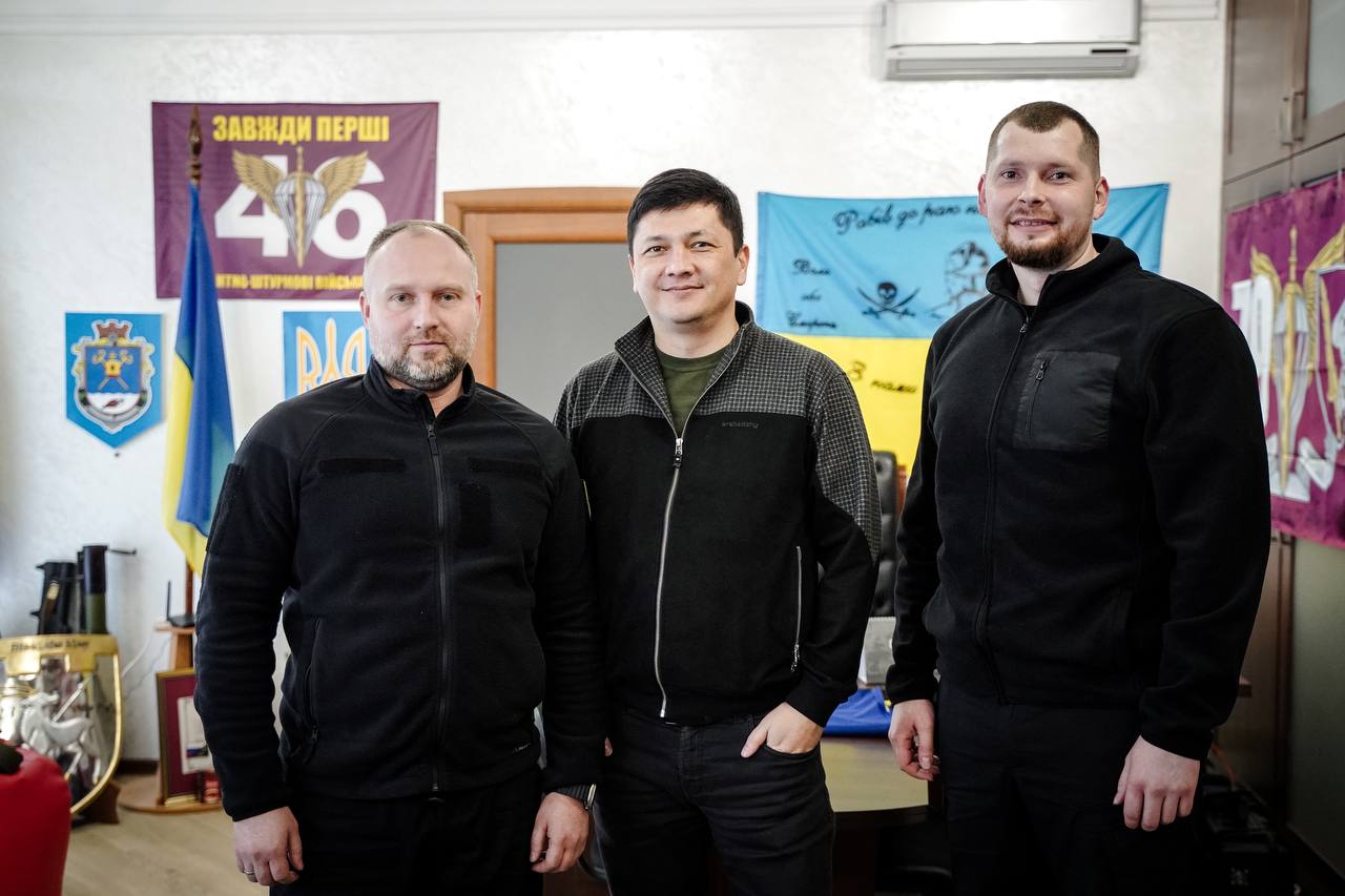 Філіп Пронін, Богдан Корольчук та Максим Калінін із робочим візитом відвідали Миколаївщину