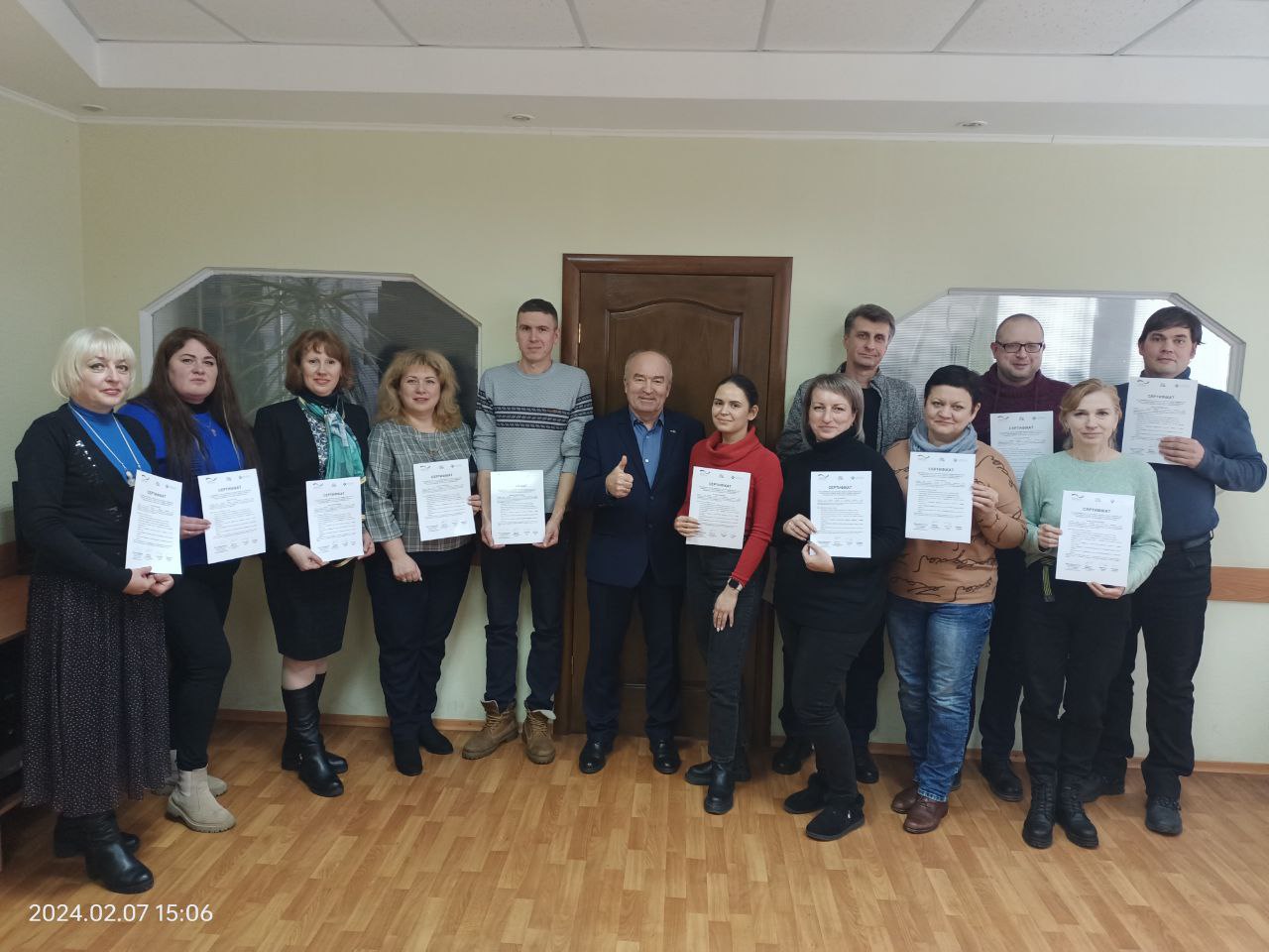 15 представників закладів професійної (професійно-технічної) освіти Полтавської області отримали сертифікати з підготовки педагогів до короткострокових курсів Skills4 Recovery
