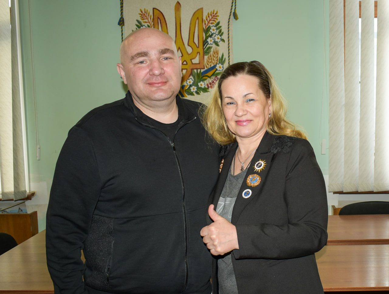 Антон Чубенко провів зустріч із волонтеркою Світланою Даценко